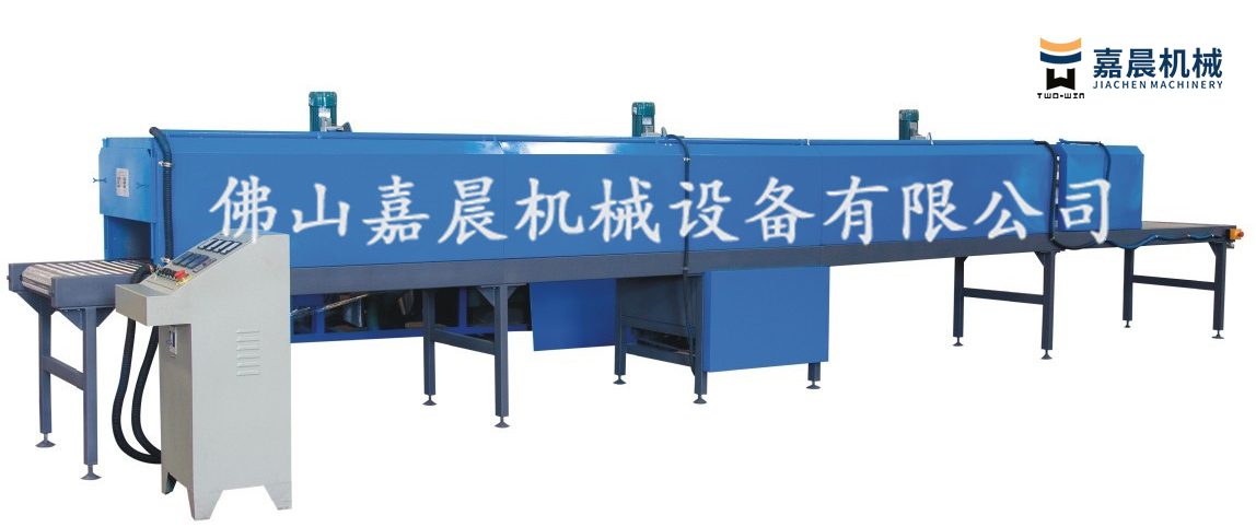 Glass tunnel of the lacquer that bake furnace